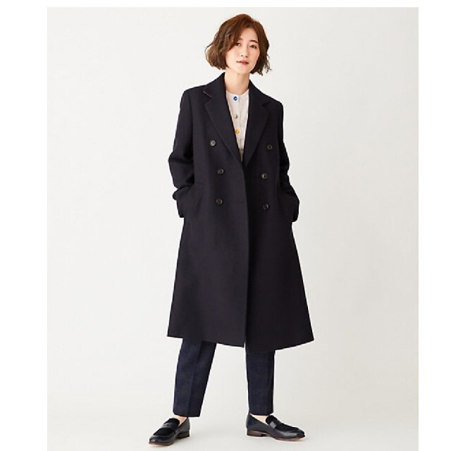 Paul Smith - 【美品】 ポールスミス ウールカルゼ ダブルコート Paul Smith - 【美品】 ポールスミス ウールカルゼ ダブルコート