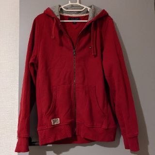 トミーヒルフィガー(TOMMY HILFIGER)のtommy hilfiger メンズ　パーカー新品(パーカー)