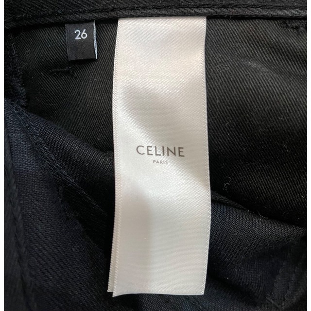 【早い者勝ち】大人気‼︎CELINE スキニーデニムパンツ ブラック サイズ26 6