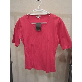 オフオン(OFUON)のofuon赤半袖Tシャツ(Tシャツ(半袖/袖なし))