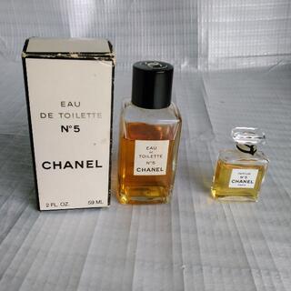 シャネル(CHANEL)のシャネル　NO.5 オードゥ トワレット＆パルファム　少量 芳香 お部屋用(香水(女性用))