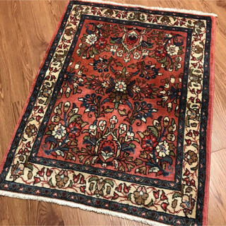 ペルシャ絨毯 ビンテージ トライバルラグ (ユニーク品)No:34177 | フリマアプリ ラクマ