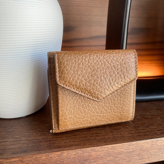 ラスト1【新品】メゾン マルジェラ トリフォールド 三つ折り ミニ財布