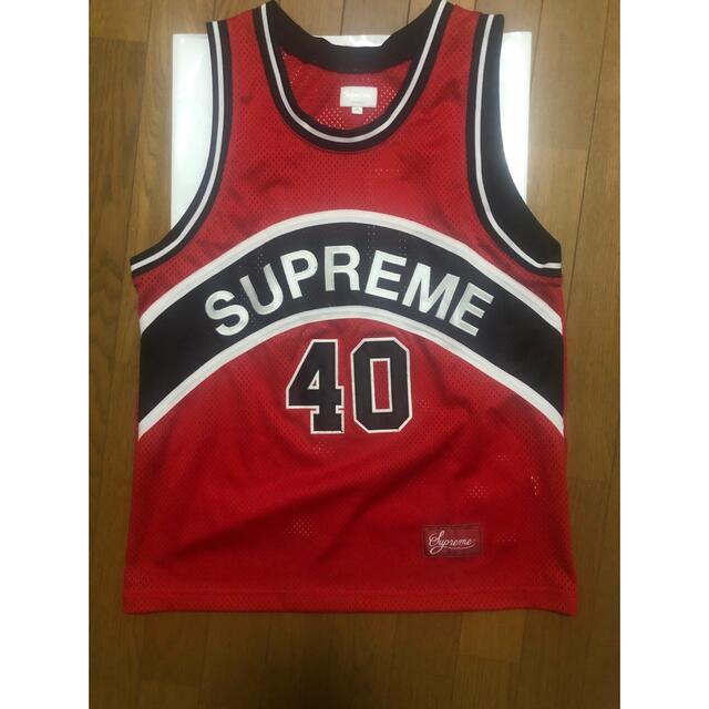 Supreme Curve Basketball Jersey 17ss M