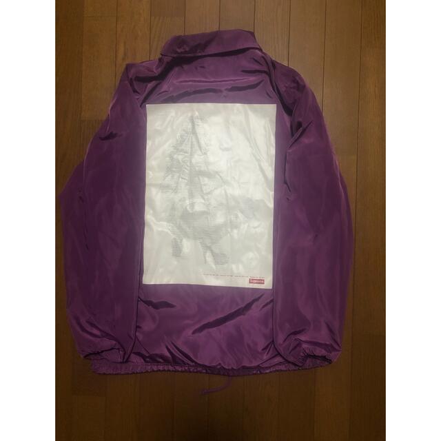 毎日大量出品 Supreme Digi Coaches Jacket M パープル コーチ
