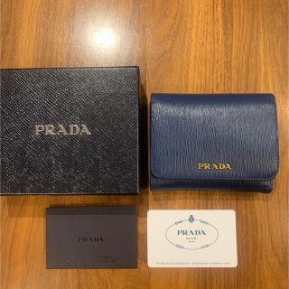 プラダ(PRADA)の新品　未使用　プラダ　ミニ財布(財布)