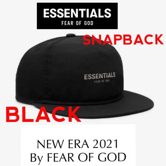 正規 FOG Essentials New Era snapback capSNAPBACKカラー