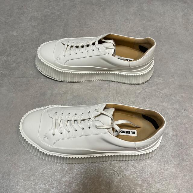 Jil Sander - 43 JIL SANDER リブソールスニーカー ジルサンダーの通販 by あ's shop｜ジルサンダーならラクマ