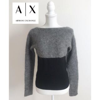 アルマーニエクスチェンジ(ARMANI EXCHANGE)のARMANI EXCHANGEアルマーニエクスチェンジ ニット　バイカラー(ニット/セーター)