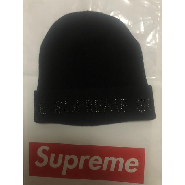 Supreme  Studded  Beanieシュプリームスタッドビーニー黒