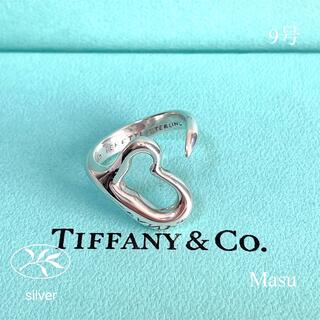 ティファニー(Tiffany & Co.)のTIFFANY&Co. ティファニーオープンハート リング　(リング(指輪))