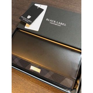 ブラックレーベルクレストブリッジ(BLACK LABEL CRESTBRIDGE)の【新品】ブラックレーベルクレストブリッジ 長財布 チェック　バーバリー好きに(長財布)