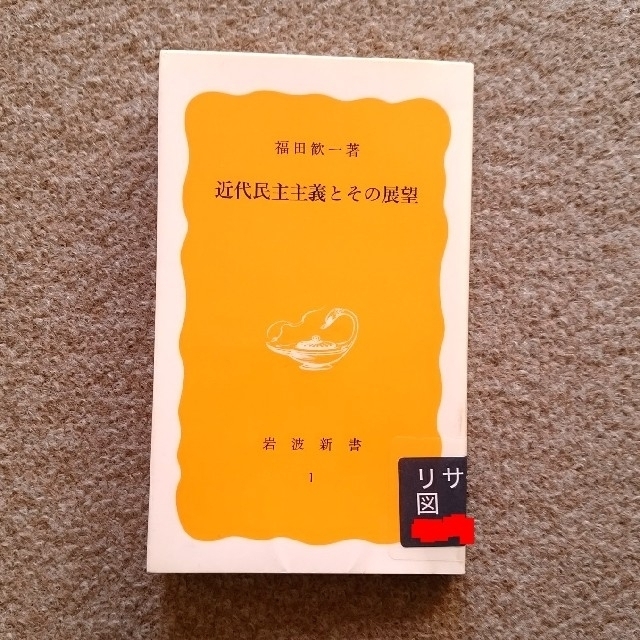 岩波書店(イワナミショテン)の【Grace様専用】近代民主主義とその展望 エンタメ/ホビーの本(人文/社会)の商品写真