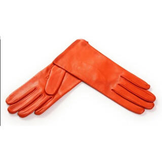 新品⭐︎メローラ手袋 Napa Leather オレンジ/Mandarine(手袋)