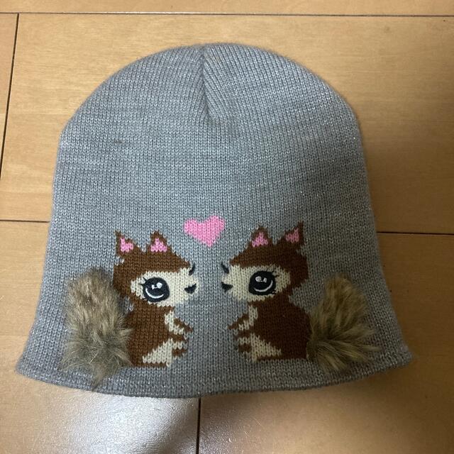 H&M(エイチアンドエム)のH&M ニット帽🐿✨ キッズ/ベビー/マタニティのこども用ファッション小物(帽子)の商品写真