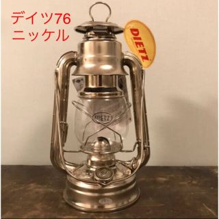 ペトロマックス(Petromax)のDietz #76 デイツ オイルランプ ニッケル 灯油ランタン 新品(ライト/ランタン)