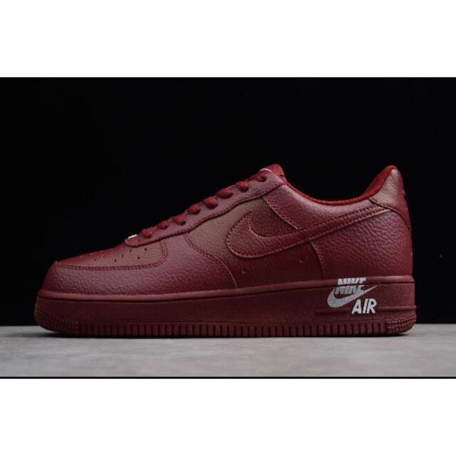 NIKE AIR FORCE 1 07 LTHR RED 27.0cm