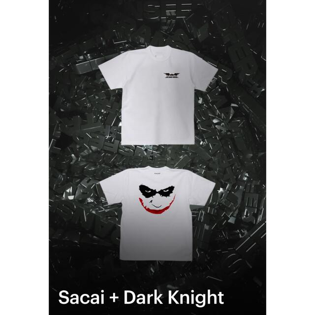 【激レア/新品/未開封】sacai × THE DARK KNIGHT TEEbatman