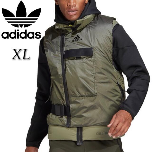 【新品】adidasアディダス メンズダウンコート ダウンベストCOLD RDY | フリマアプリ ラクマ