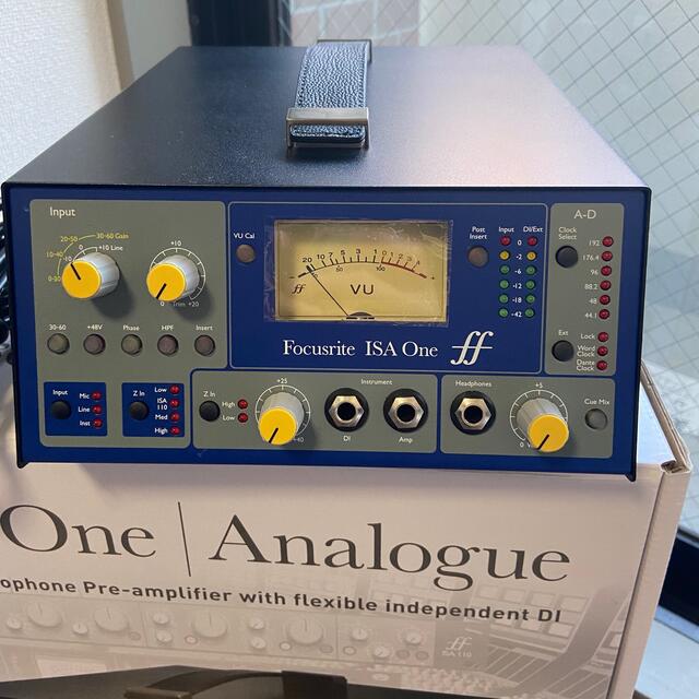 FOCUSRITE ISA One 定番マイクプリアンプ/DI 【特別セール品】 19900円