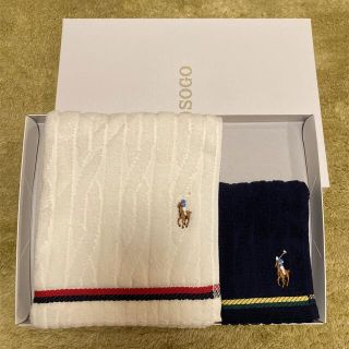 ラルフローレン(Ralph Lauren)の【箱無し】新品未使用　ラルフローレンホーム　ハンドタオル＆ミニタオルセット(タオル/バス用品)