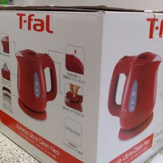 ティファール(T-fal)の【新品未使用】ティファール　0.8リットル(電気ケトル)