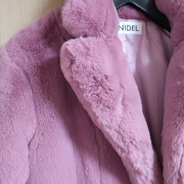 SNIDEL(スナイデル)の未使用♪スナイデル♪ボリュームファーコート♪ レディースのジャケット/アウター(毛皮/ファーコート)の商品写真