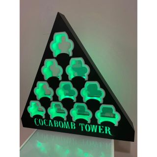 冬バーゲン☆】 新品未使用 コカボムタワー LED ディスプレイ ケース