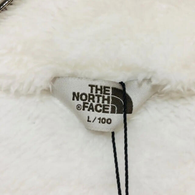 THE NORTH FACE(ザノースフェイス)の【新品】超希少 ザノースフェイス ホワイト フリース ジップ ジャケット メンズのトップス(スウェット)の商品写真