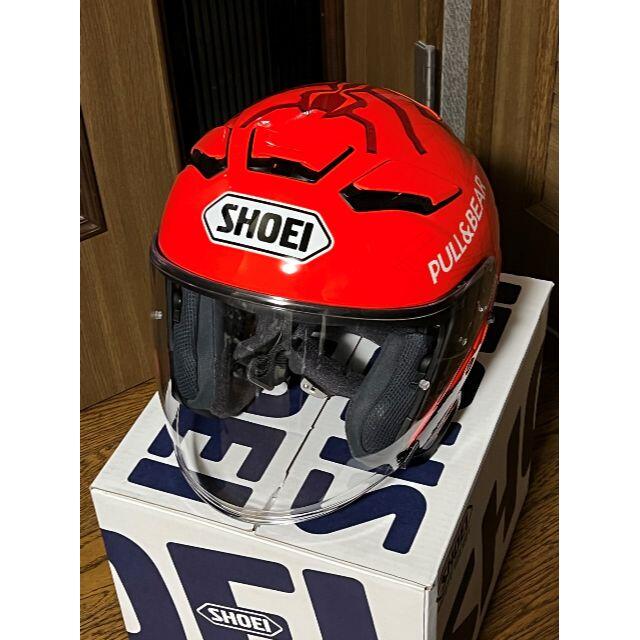 SHOEI J-Cruise2 マルケスレプリカ 新品同様 自動車/バイクのバイク(ヘルメット/シールド)の商品写真