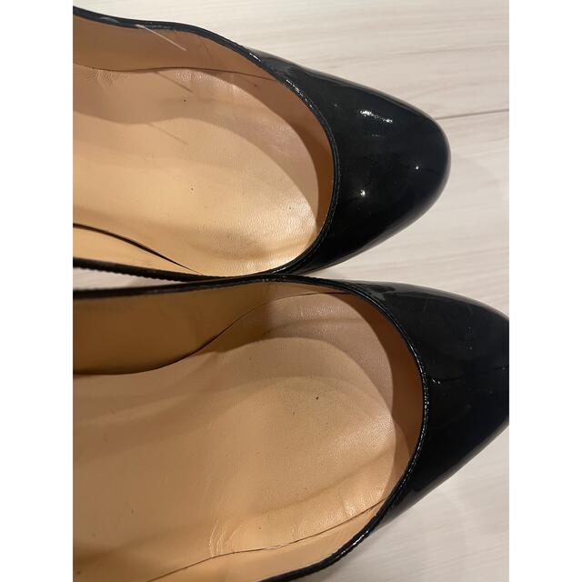 Christian Louboutin - クリスチャンルブタン 38ハーフ パンプス Christian Louboutin - クリスチャンルブタン 38ハーフ パンプス