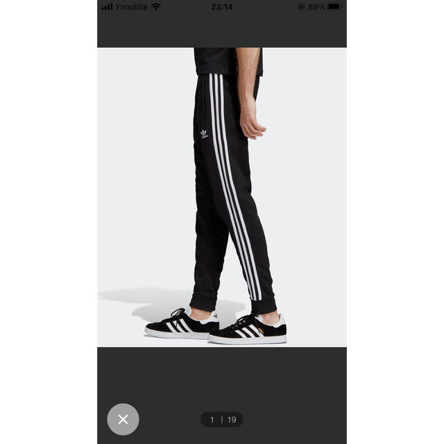 adidas(アディダス)の3本ライン 3 STRIPES PANTS アディダスオリジナルス メンズのパンツ(その他)の商品写真