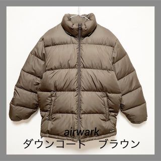 エアウォーク(AIRWALK)の※けいちゃんさん専用※【airwark】 ダウンコート　ブラウン　Lサイズ 美品(ダウンジャケット)