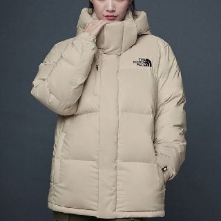 【日本未発売】ECO AIR DOWN JACKET　ライトベージュ　XS(ダウンジャケット)