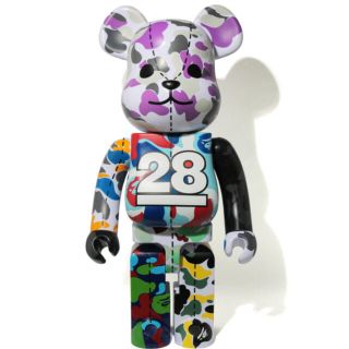 アベイシングエイプ(A BATHING APE)のBE@RBRICK BAPE CAMO 28TH  MULTI 400% #1(フィギュア)