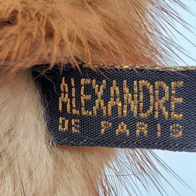 Alexandre de Paris(アレクサンドルドゥパリ)のALEXANDRE DE PARIS アレクサンドルドゥパリ   ミンクシュシュ レディースのヘアアクセサリー(ヘアゴム/シュシュ)の商品写真