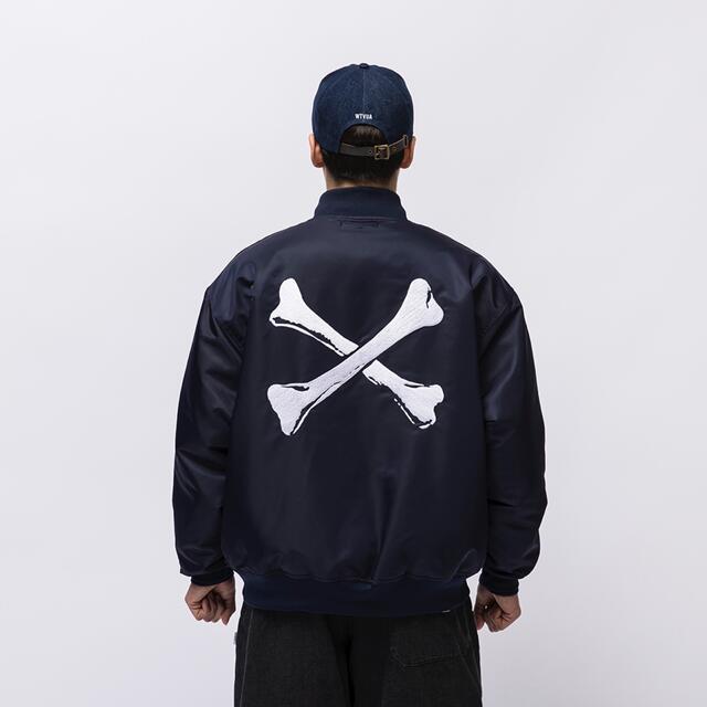 Wtaps team jacket crossbone black