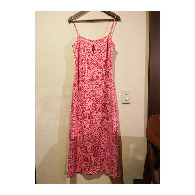 ZARA(ザラ)のZARA♡JACQUARD MIDI DRESS♡ジャガードワンピース レディースのワンピース(ロングワンピース/マキシワンピース)の商品写真