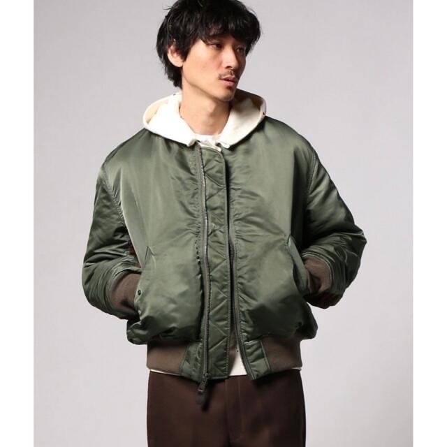 JOURNAL STANDARD(ジャーナルスタンダード)の■【レア】JOURNAL STANDARD  90S ARMY TEX MA-1 メンズのジャケット/アウター(ブルゾン)の商品写真