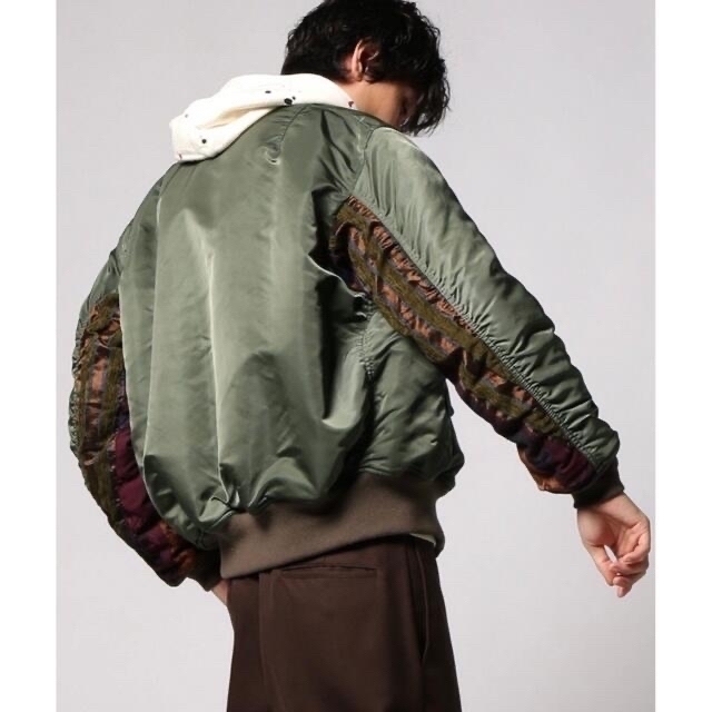 JOURNAL STANDARD(ジャーナルスタンダード)の■【レア】JOURNAL STANDARD  90S ARMY TEX MA-1 メンズのジャケット/アウター(ブルゾン)の商品写真