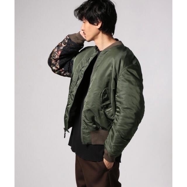 JOURNAL STANDARD(ジャーナルスタンダード)の■【レア】JOURNAL STANDARD  90S ARMY TEX MA-1 メンズのジャケット/アウター(ブルゾン)の商品写真