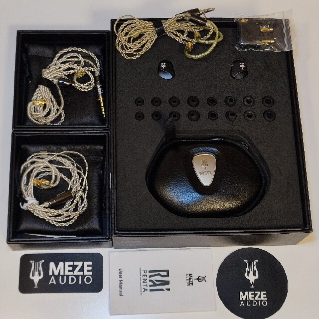 Meze Audio RAIPENTA 美品 2.5/3.5/4.4mmケーブルオーディオ機器