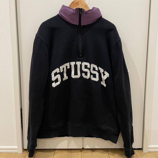 STUSSY(ステューシー)のステューシー　ハーフジップ　スウェット メンズのトップス(スウェット)の商品写真