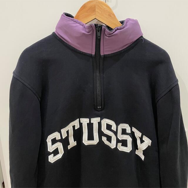 STUSSY(ステューシー)のステューシー　ハーフジップ　スウェット メンズのトップス(スウェット)の商品写真