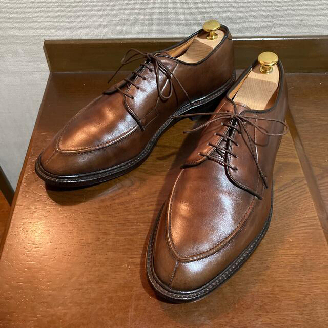 【希少】Allen Edmonds seneca Vチップダービードレスシューズ