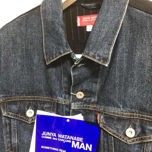 未使用品 ジュンヤワタナベ 綿デニム×ウールツイルチェック Levi's