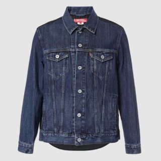 ジュンヤワタナベコムデギャルソン(JUNYA WATANABE COMME des GARCONS)の未使用品 ジュンヤワタナベ 綿デニム×ウールツイルチェック Levi's(Gジャン/デニムジャケット)