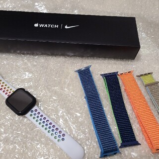 アップルウォッチ(Apple Watch)のApple Watch Nike+ Series6 40mm シルバー(腕時計(デジタル))