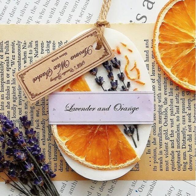 商店 Lavender and Orange 《OVAL》 － アロマワックスサシェ ...