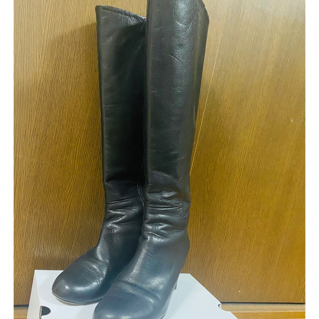 ANTEPRIMA(アンテプリマ)のアンテプリマ　上質レザーロングブーツ レディースの靴/シューズ(ブーツ)の商品写真